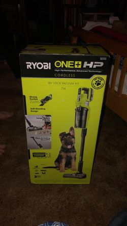 Ryobi 18V stick vacuum kit