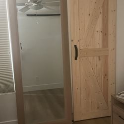 Wall Mirror 7’5” H.  32” W.  1/2 “ D.