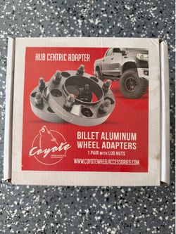 Hub Centric Wheel Adapters 5x4.5 (Pair)