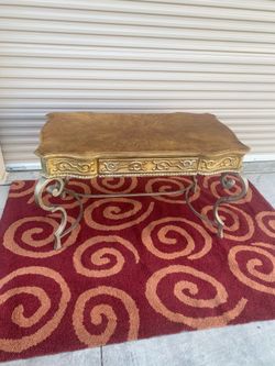 Vintage Bernhardt French-Style One Drawer Writing Desk