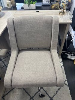 Gray office chair