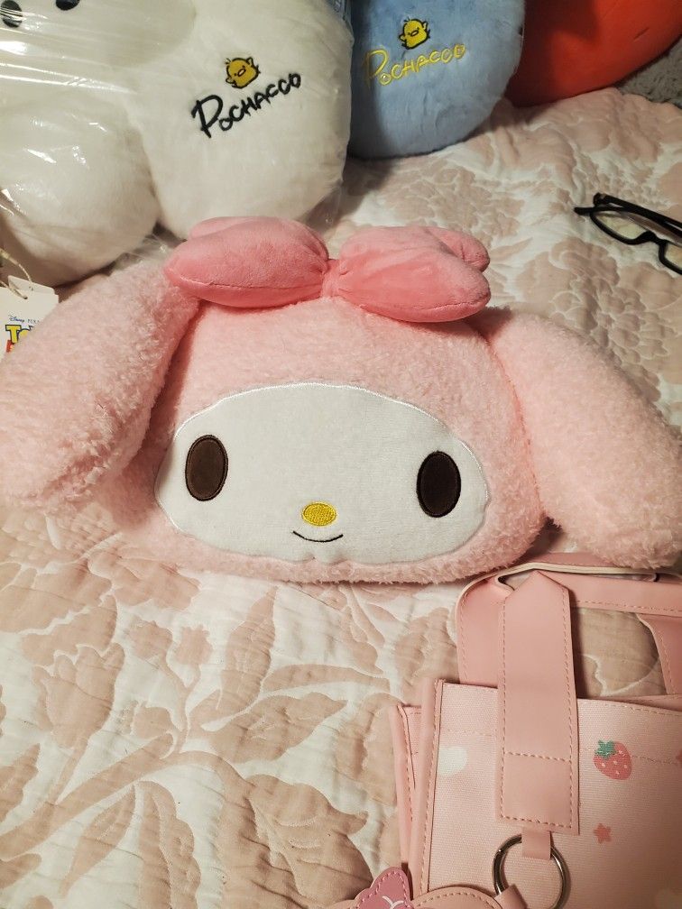 My Melody Pillow Head Plush
