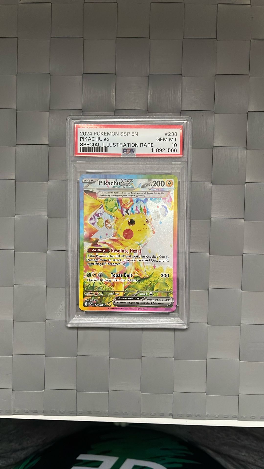 PSA 10 Pikachu SIR