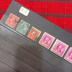 U.S. Vintage Postage Stamps