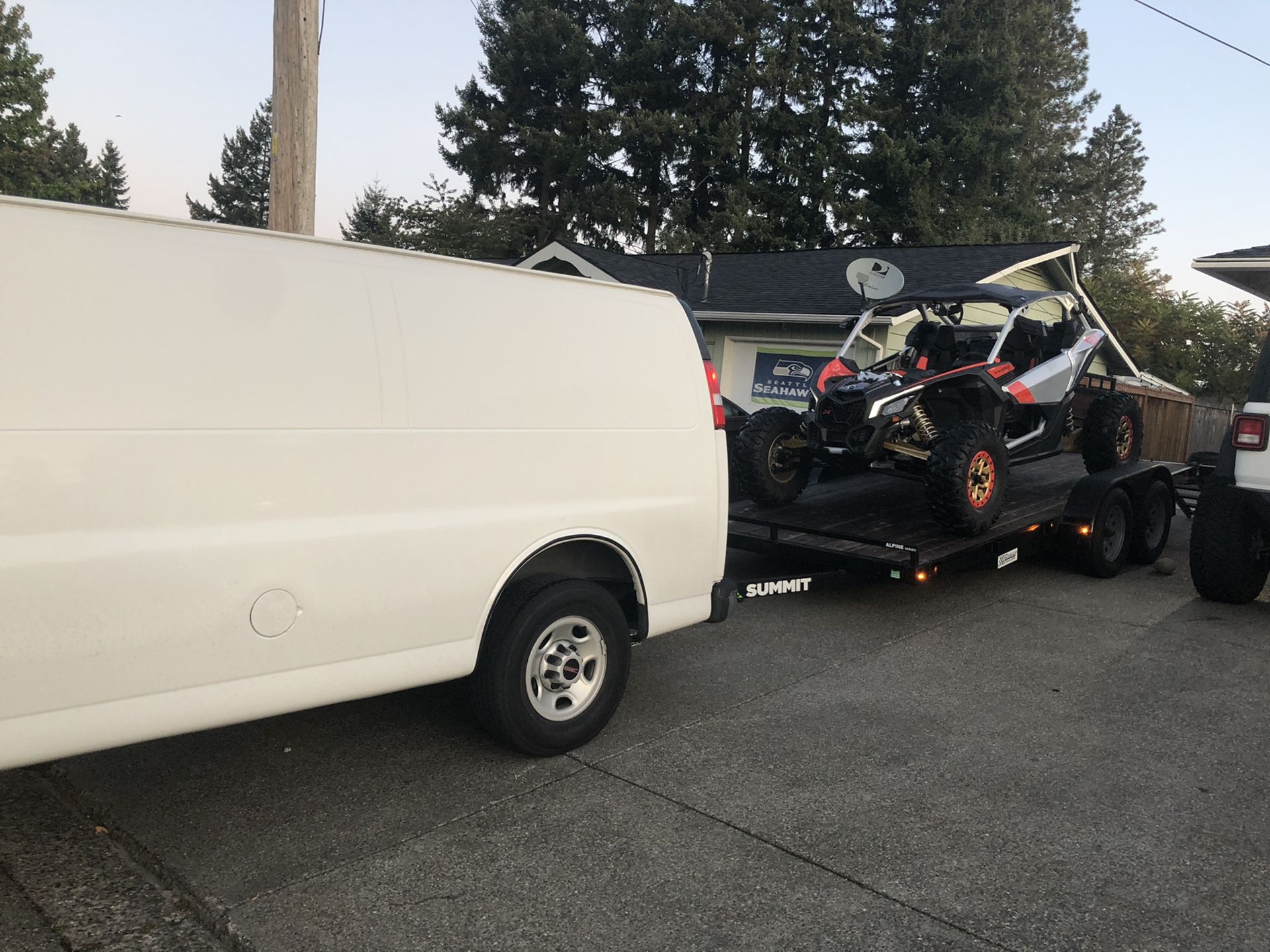 2019 7x16 summit car trailer