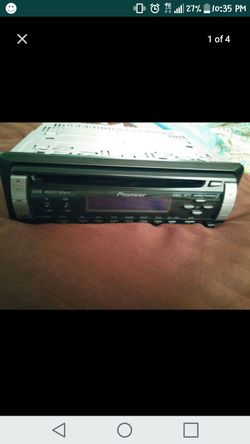 Pioneer CD w/Detachable Face