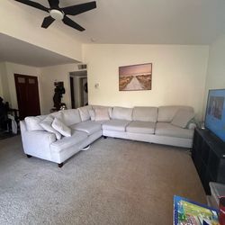 Living Spaces Sectional Couch