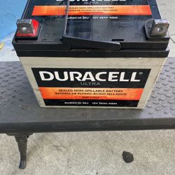Duracell Ultra 12v Battery