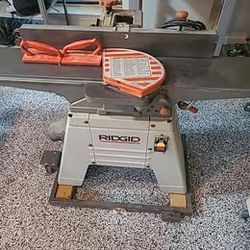 Quality Ridgid JP06101 6" Jointer – $395 Like new