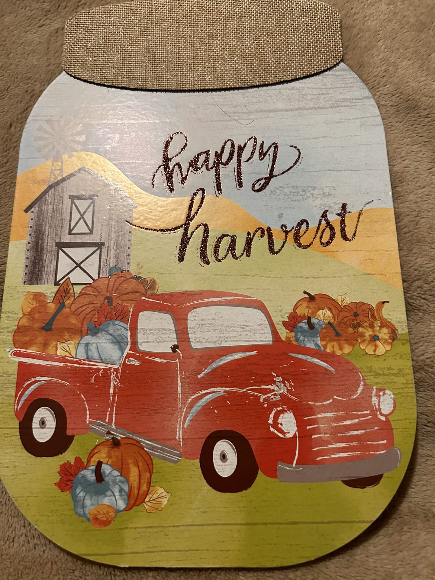 “Happy Harvest” Wall Decor