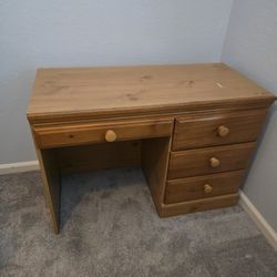 Tan Computer Desk 