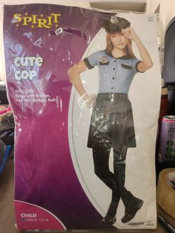 Kids Cop Halloween Costume