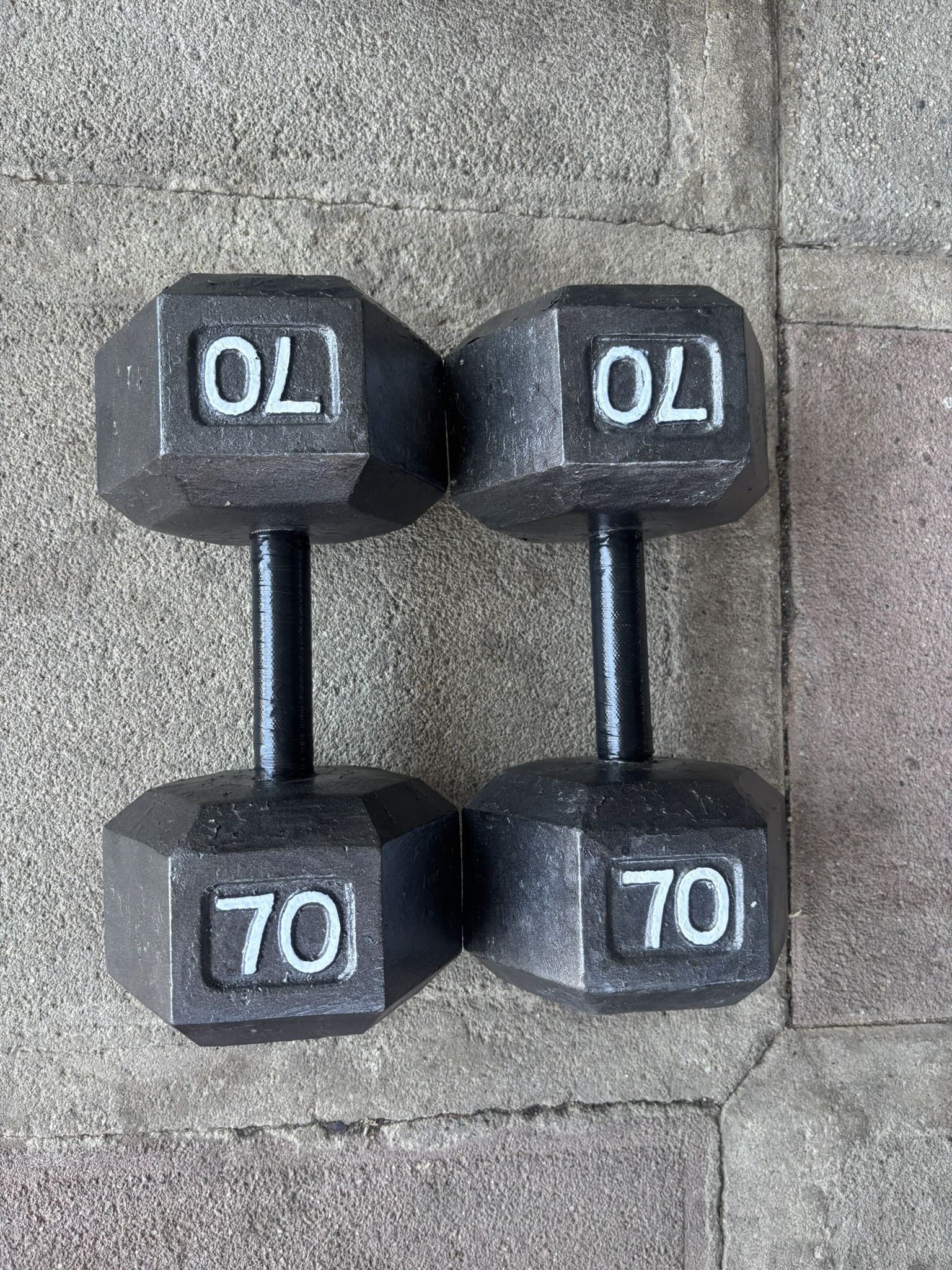 70lb Dumbbell Pair