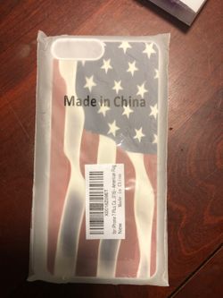 iPhone 7 Plus American flag cell phone case