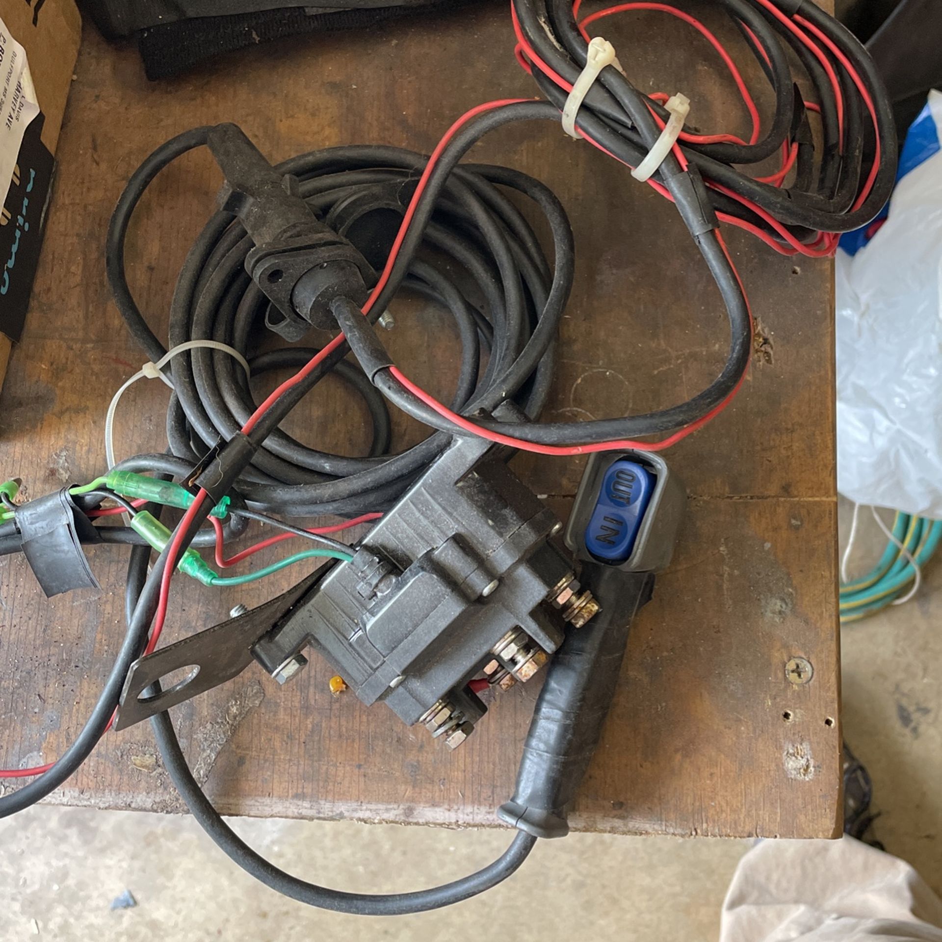 Winch Switch And Relay