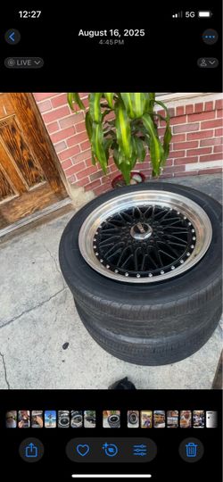 20 inch BBS rims $1000. Negot