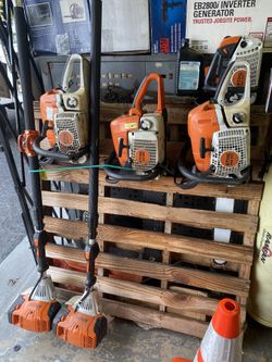 Stihl Chainsaws and Telescopic Pole Saws