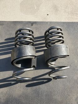 AUDI b6 A4 quatro H&R Rear lowering springs with coil blocks