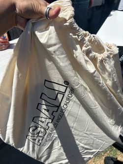 Asaali Laugh now Cry later Duffle Bag (CREME)