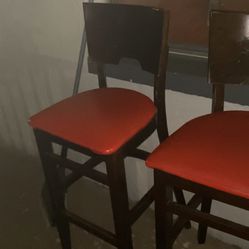 2 High top Chairs 