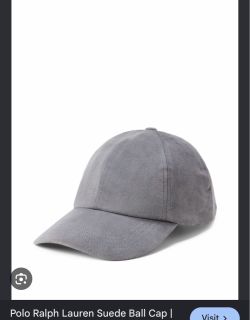Polo Ralph Lauren Suede Hat (One size fits most)
