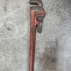 RIDGID 24” Large Pipe Wrench