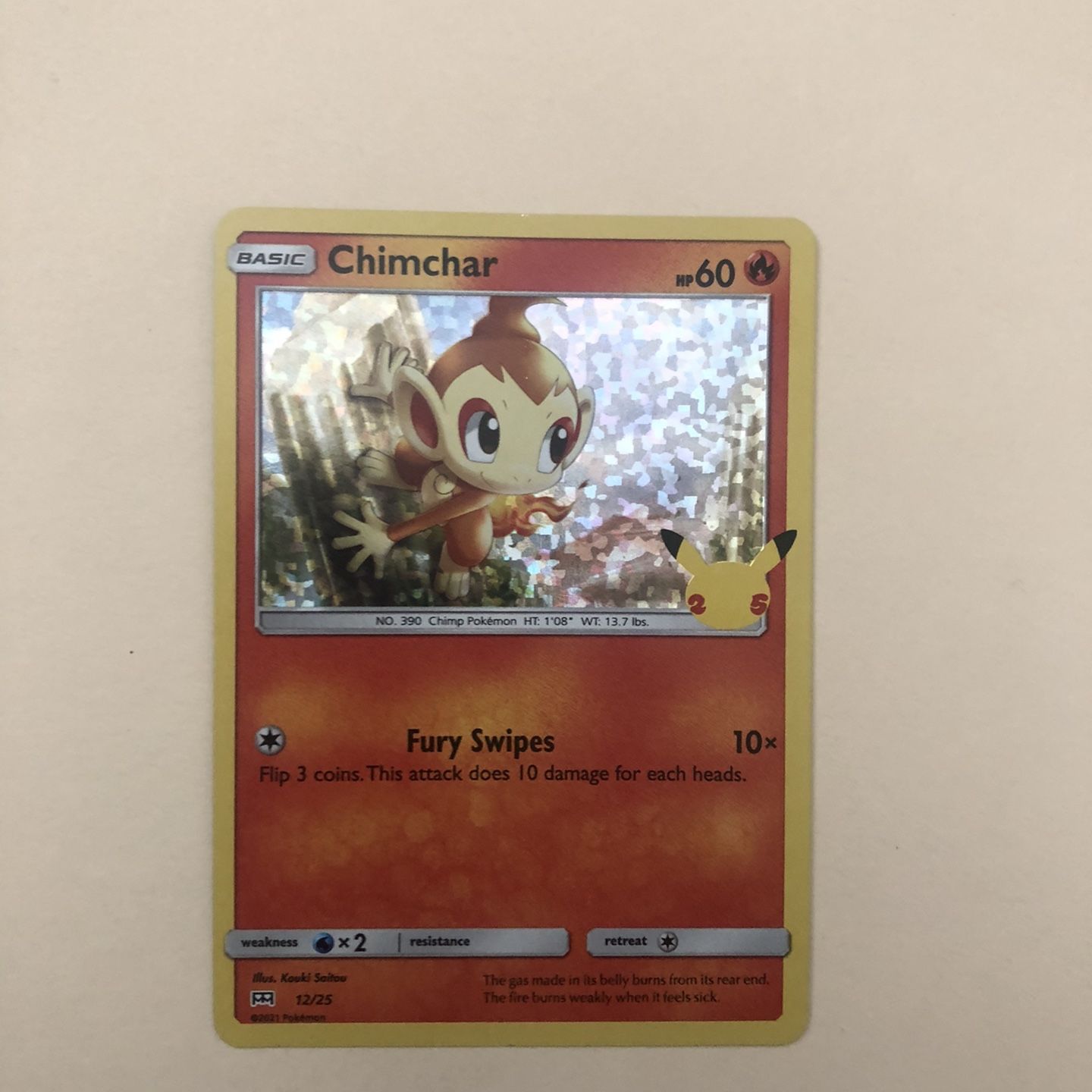 mcdonald's pokemon cards for sale Pokémon - Chimchar - Card in Homestead, FL clear acrylic holder that perfectly accentuates the stunning visual design and character artwork Pokémon Pokémon TCG McDonald's Individual