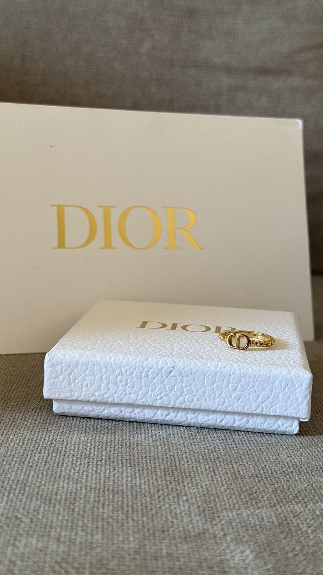 Dior gold Ring