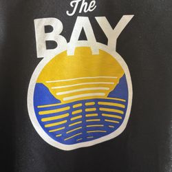 golden state warriors “the bay” hoodie size L