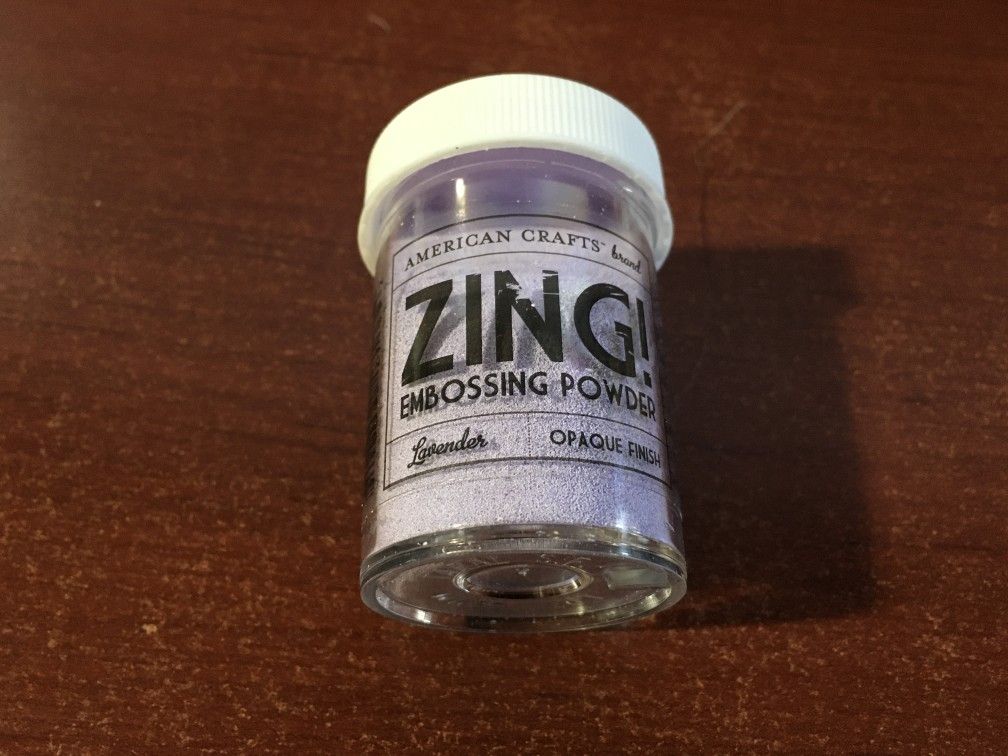 ZING! EMBOSSING POWDER LAVENDER 1OZ NEW 27133