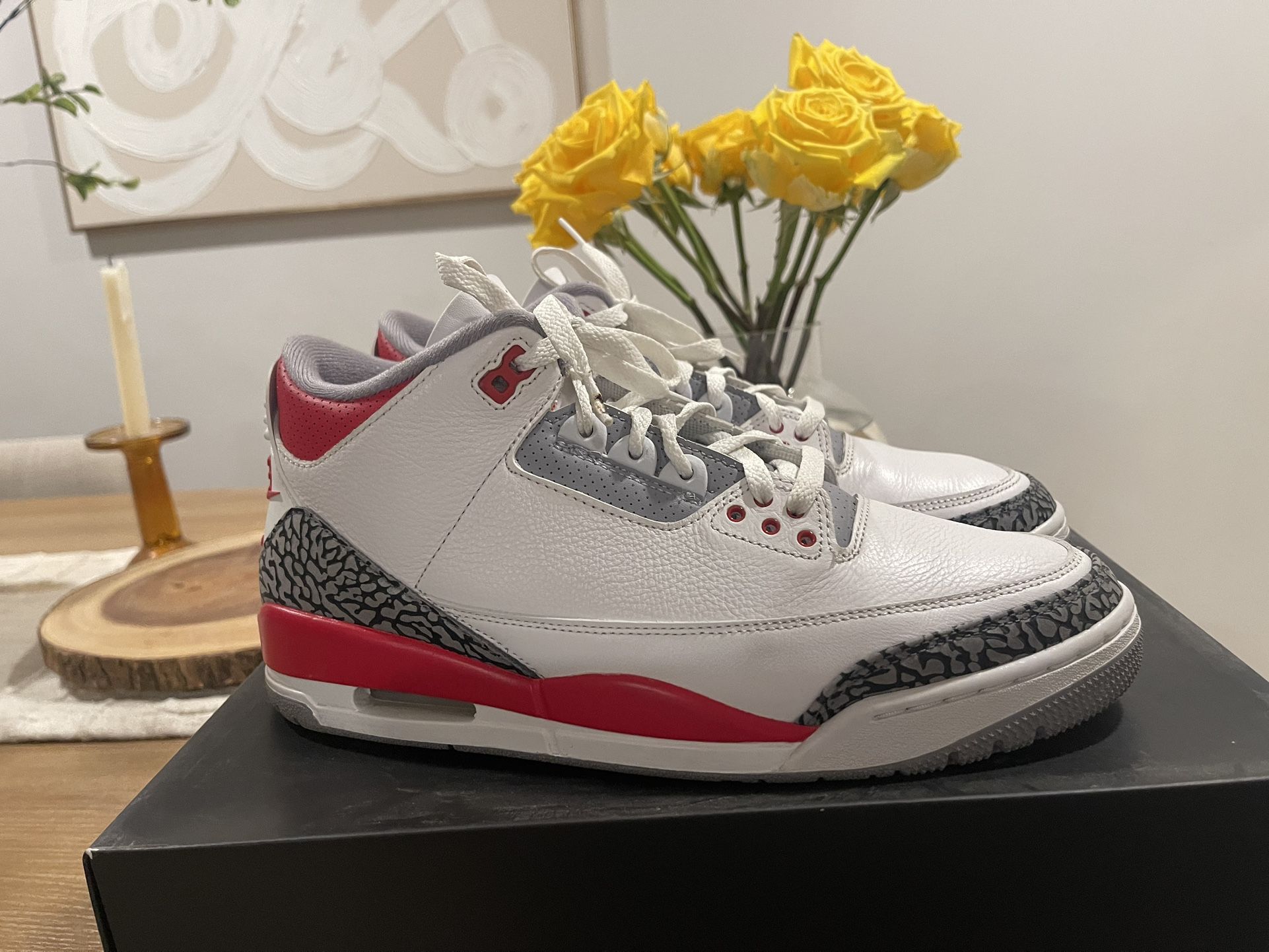 Jordan 3 Fire Red Size 11