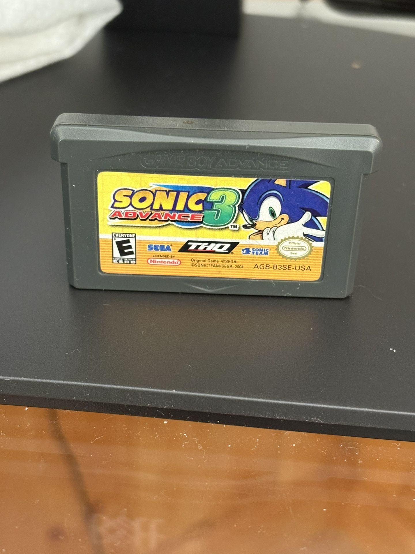 Sonic Advanced 3 GBA Game