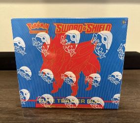 Pokemon Sword and Shield Zamazenta Elite Trainer Box ETB First Print Sealed