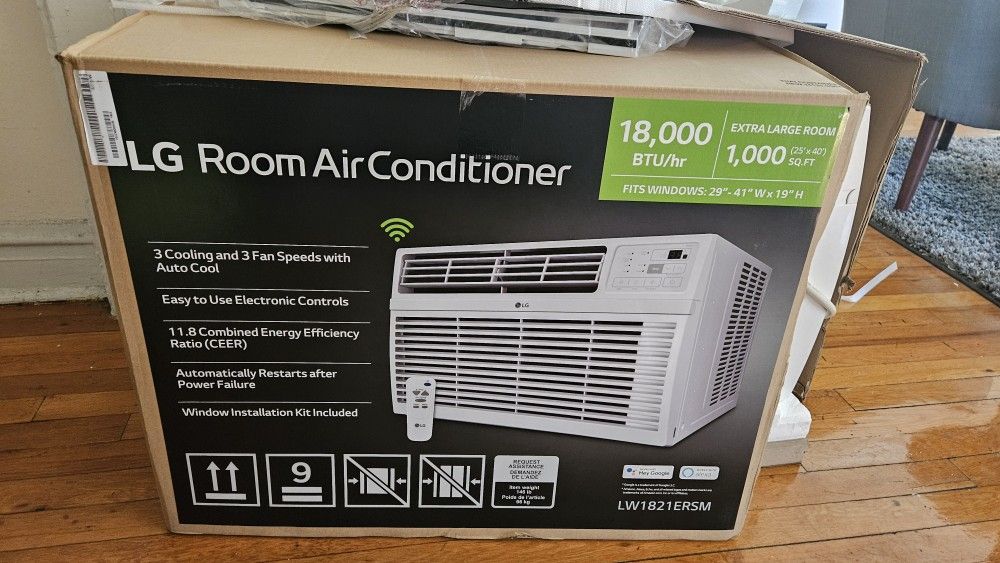 LG 18000 BTU 220 volt air conditioner