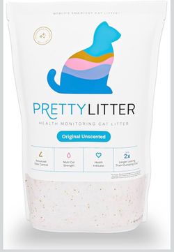 PrettyLitter Health Monitoring Cat Litter - 3 pack