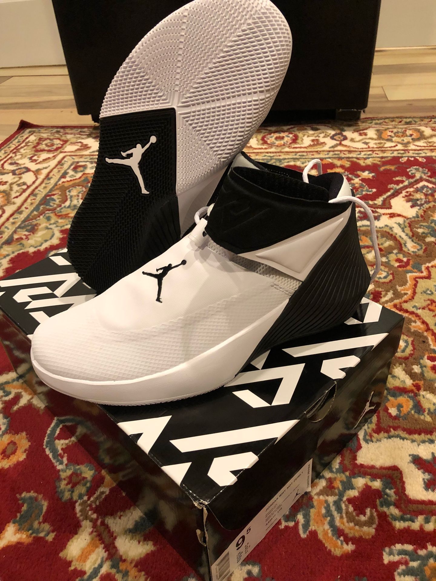 Jordan Why Not Zero.1 9.5 box included