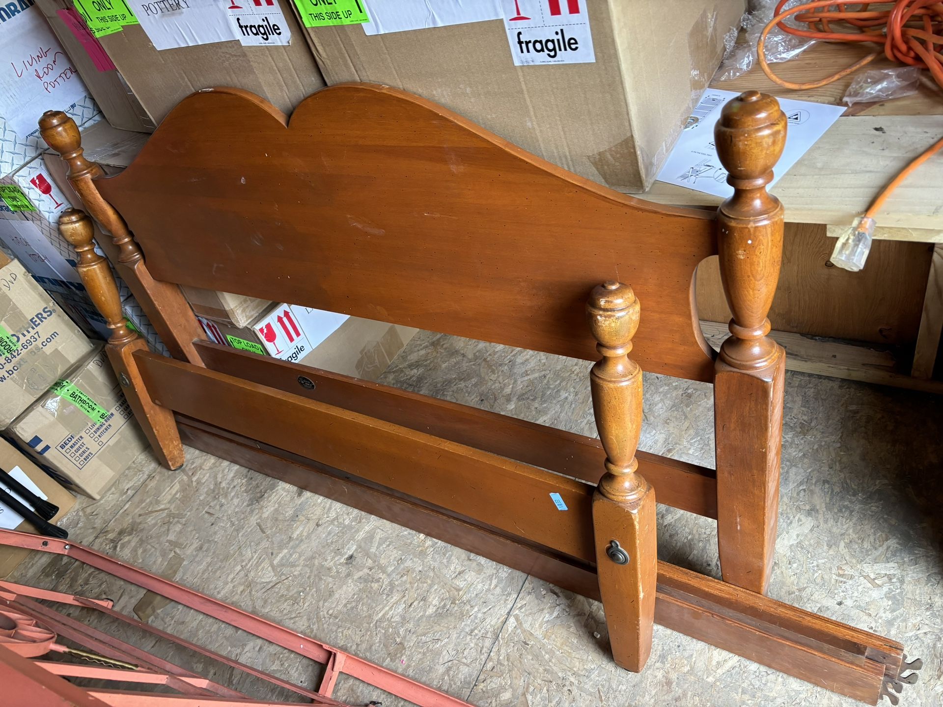 Nice Wood Bed Frame, Full Size 