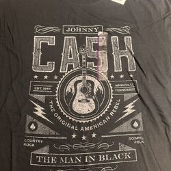 Johnny Cash “The Men In Black” T Shirt 