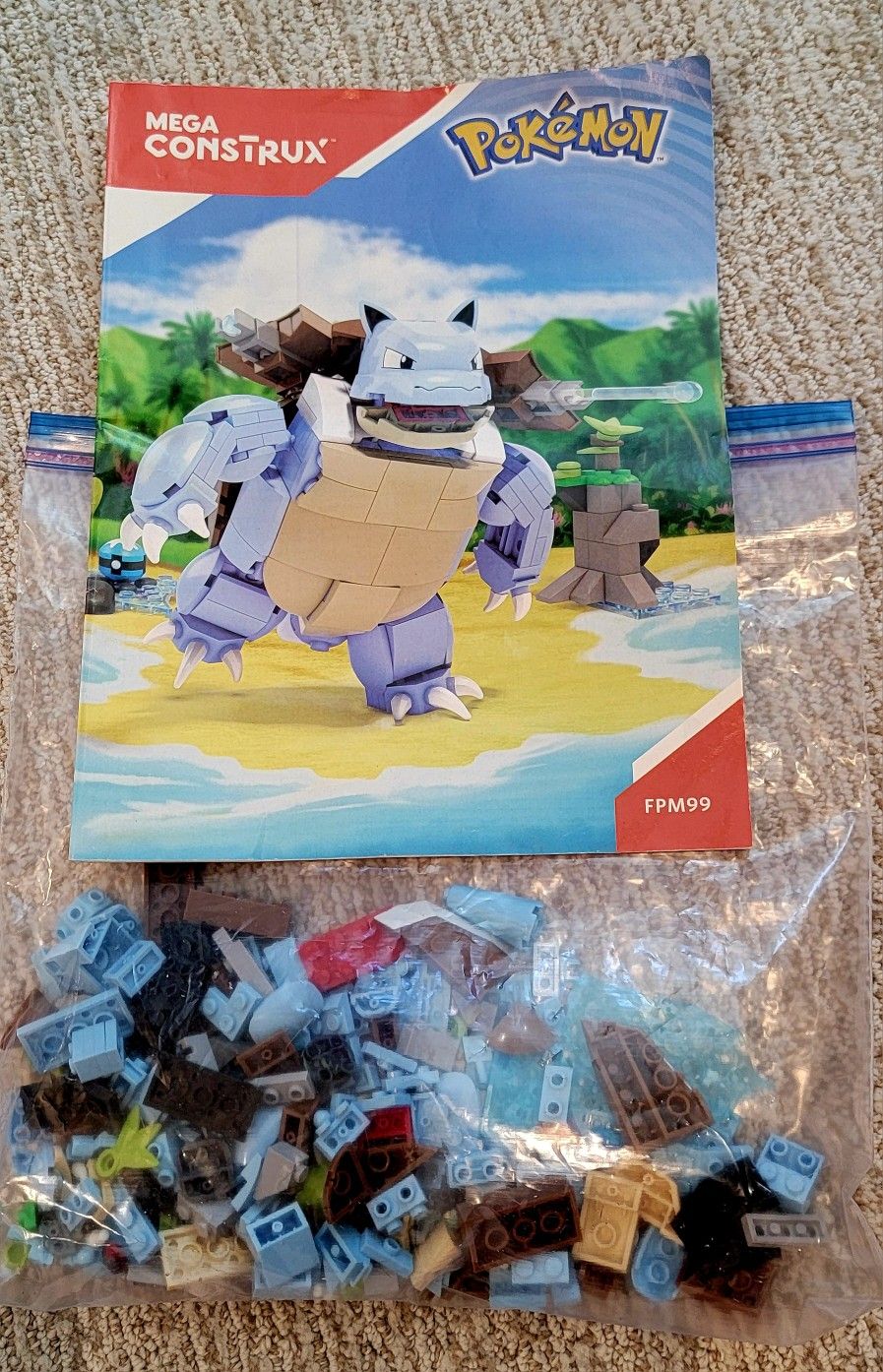 Mega Construx - Pokémon: Blastoise Build Kit (FPM99)