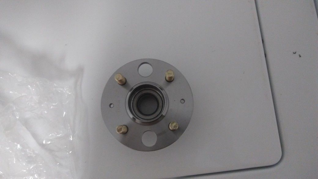 Hub and bearing