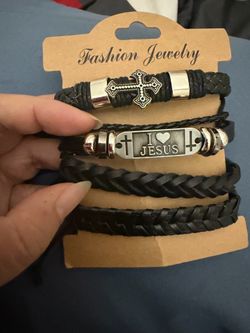 Black bracelet $7 each $5 each