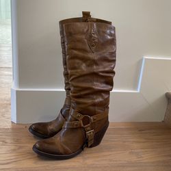 Leather Boots Women’s Size 7 1/2