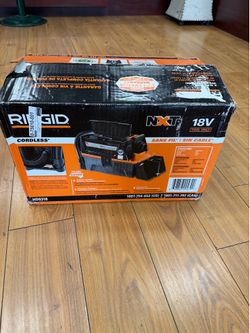 RIDGID 3 Gal. 18V Cordless Handheld Shop