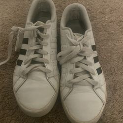White Adidas (SIZE 7)