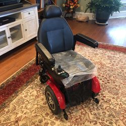Never Used Jazzy Elite Series Power Chair Scooter With Dynamic Controller And Charger