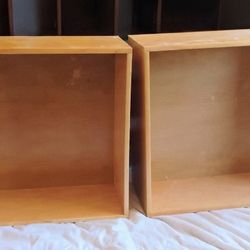 FREE wood storage cubes