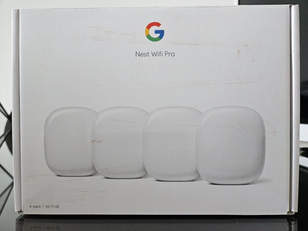 Google NEST Wifi 6e  PRO 4-pack Mesh