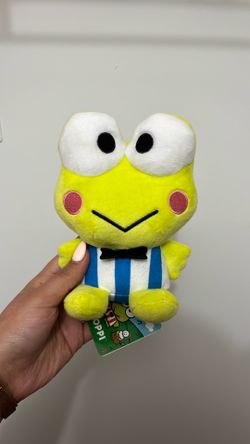 Keroppi in Blue Stripes and Bow Tie by Sanrio