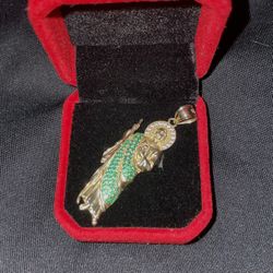 San Judas 14Kt Pendant 