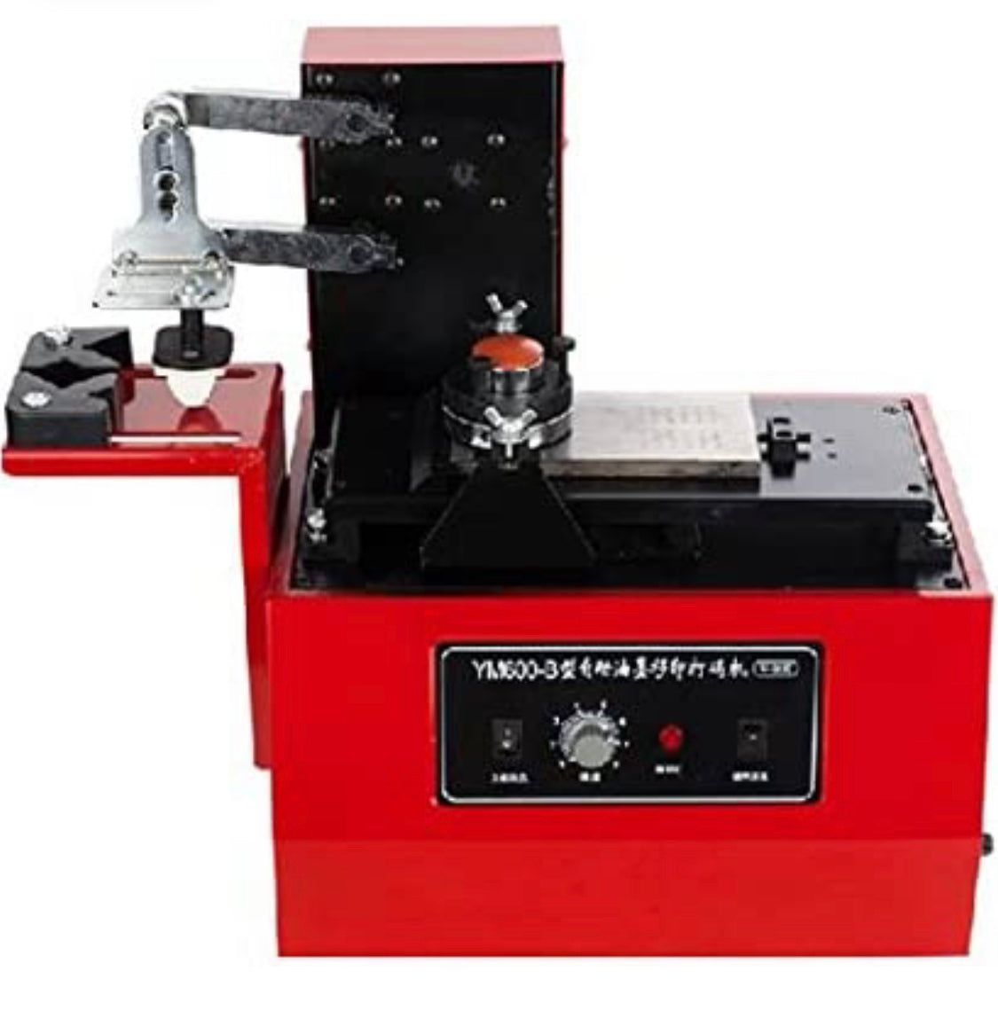YM-600B Desktop Electric Pad Printing Machine Product Date Small Trademark Printing